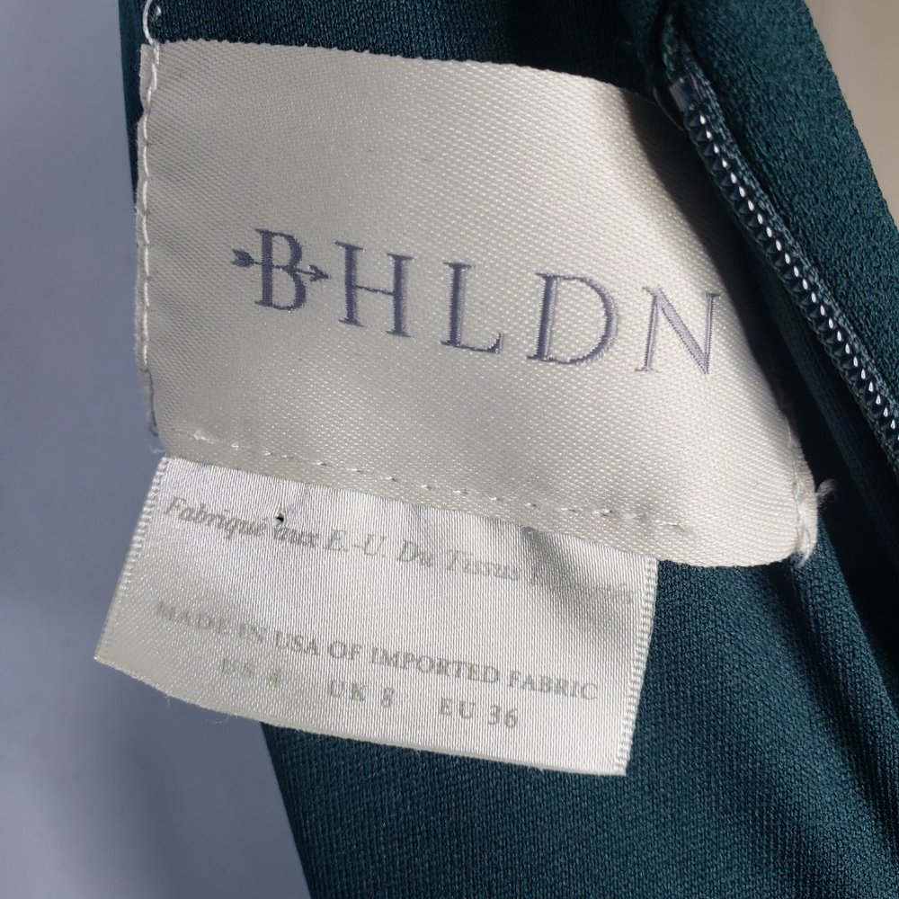 BHLDN Sz 4 Jones Dress in Dark Green - Picture 7 of 7